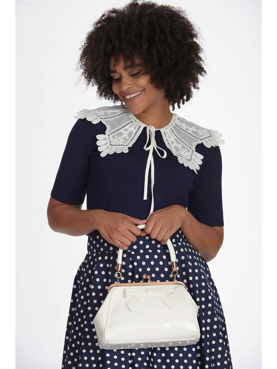 CALIFORNIA NIGHTS HANDBAG White