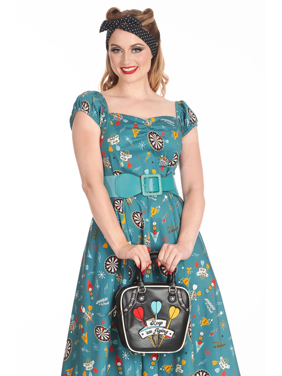KEEP 'EM FLYING HANDBAG  Black