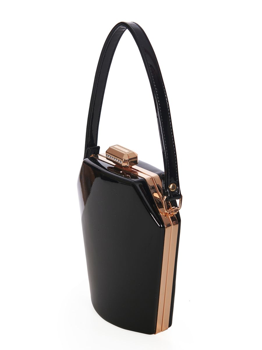 LILLY'S COFFIN HANDBAG Black