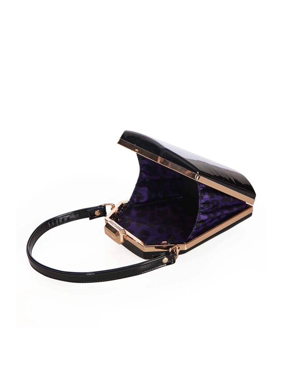 LILLY'S COFFIN HANDBAG Black