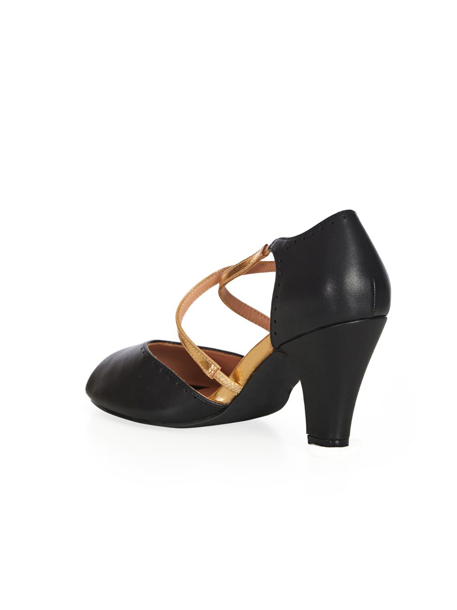 SASSY DANCE HEELS Black