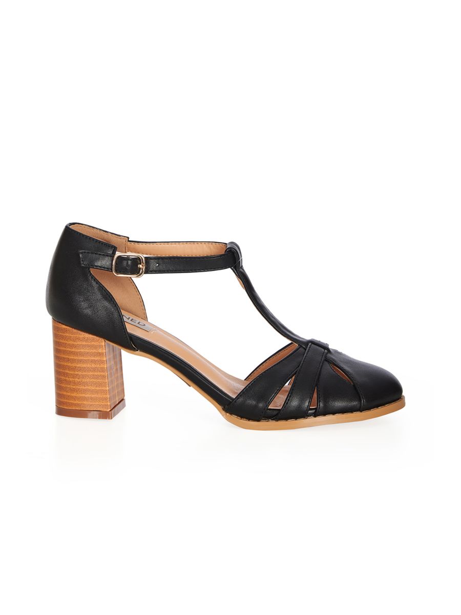 FANCY FOOTWORK SANDALS Black