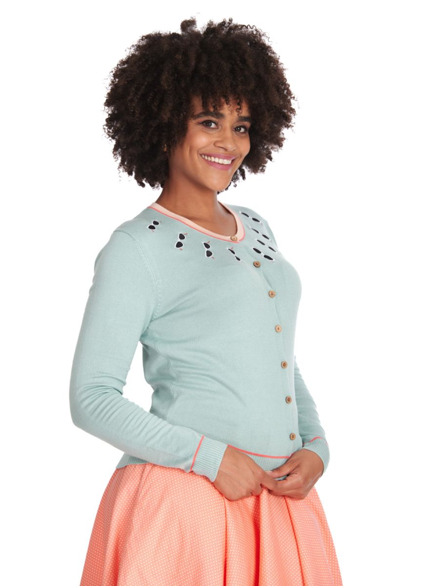 SUMMER SHADE CHIC CARDIGAN Seafoam