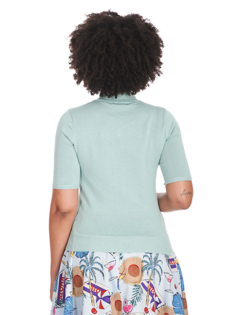BOW DELIGHT JUMPER Blue