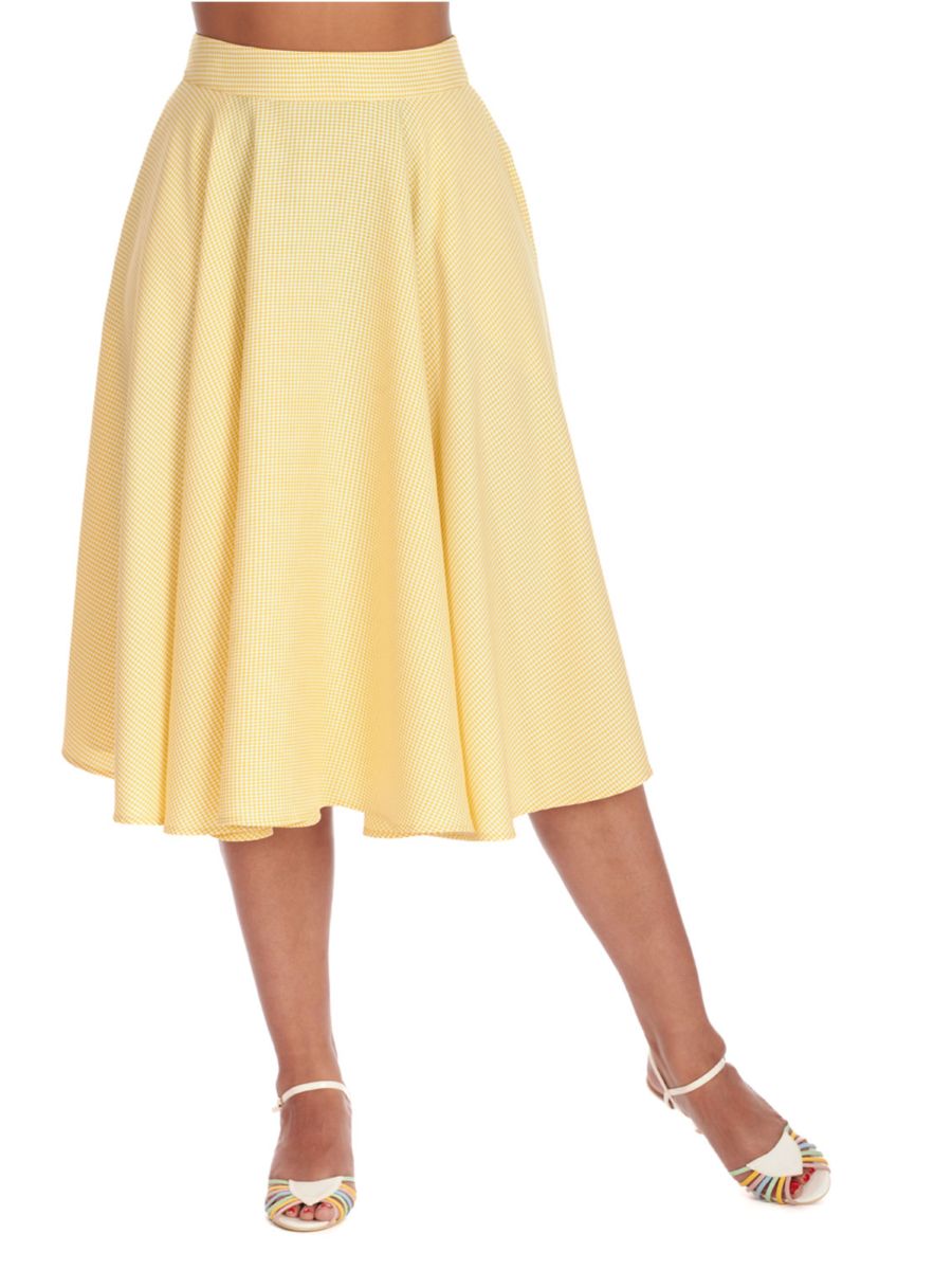 SALING BREEZE SWING SKIRT Yellow