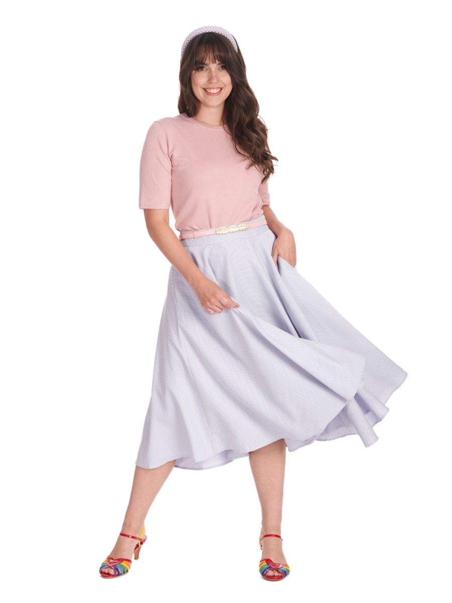 SALING BREEZE SWING SKIRT Purple