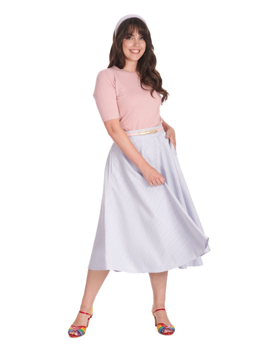 SALING BREEZE SWING SKIRT Purple