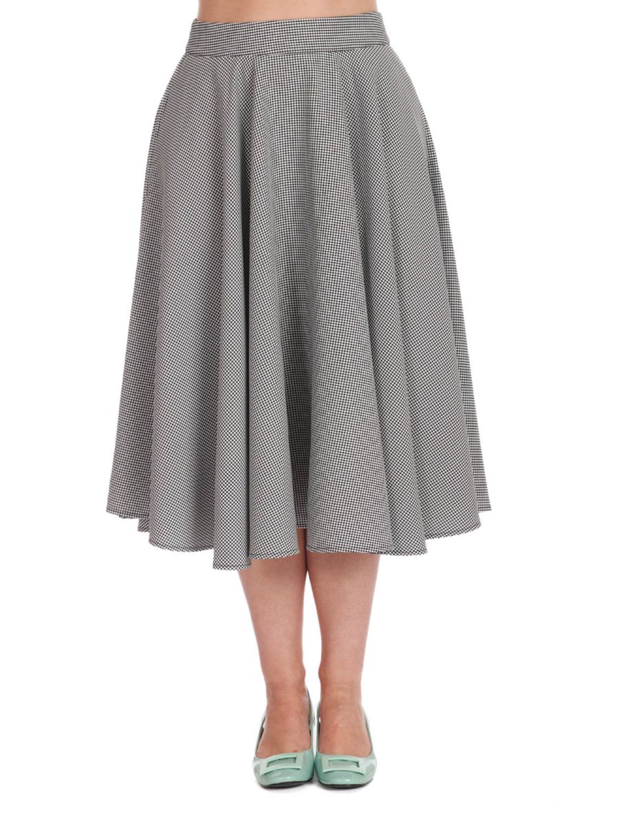 SALING BREEZE SWING SKIRT Black