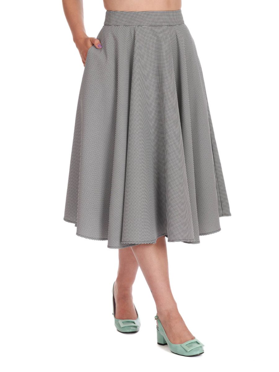 SALING BREEZE SWING SKIRT Black