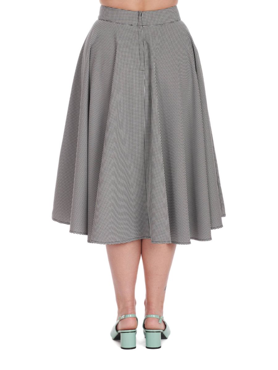 SALING BREEZE SWING SKIRT Black