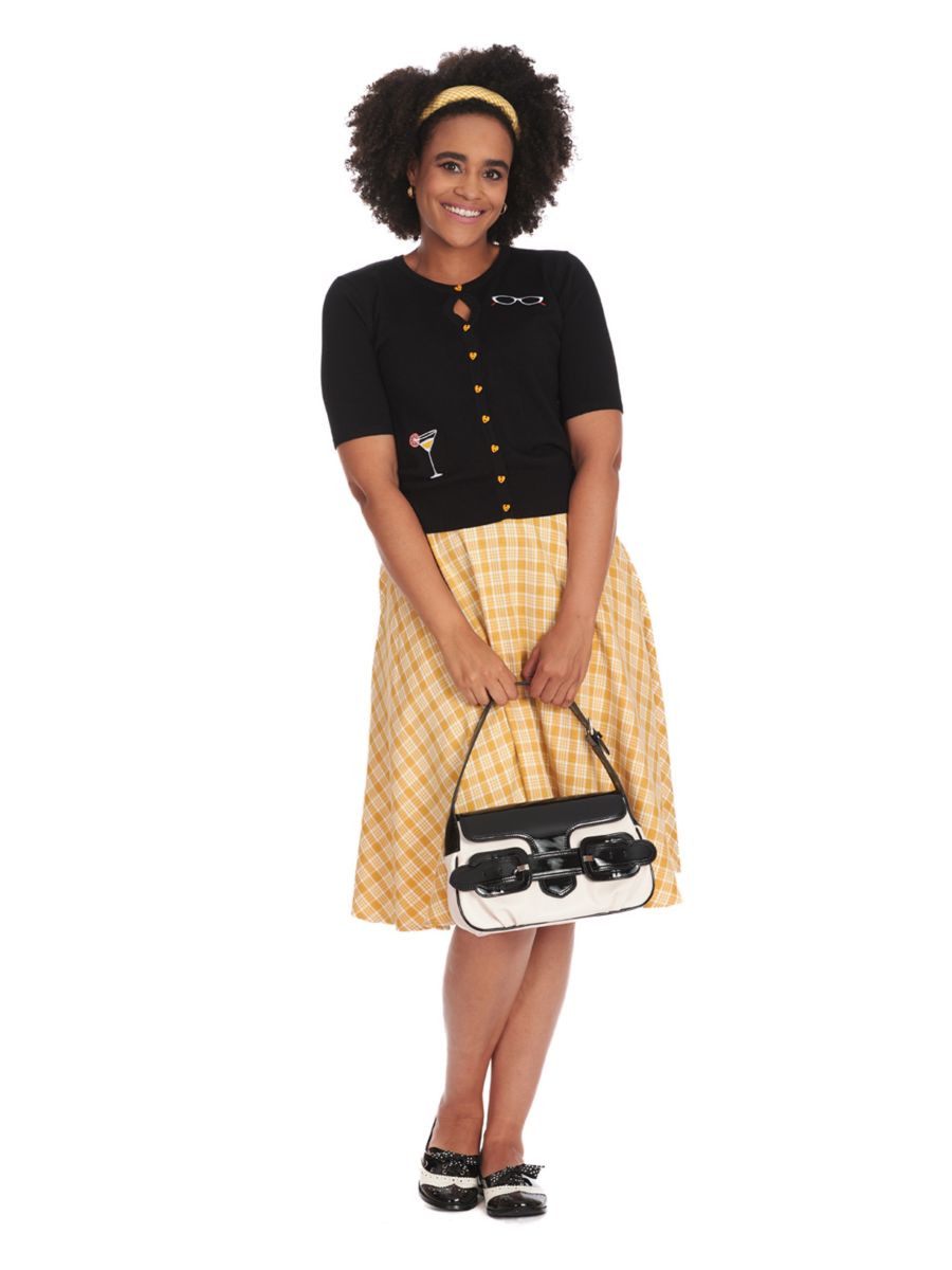 CANDY TEA SWING SKIRT Yellow