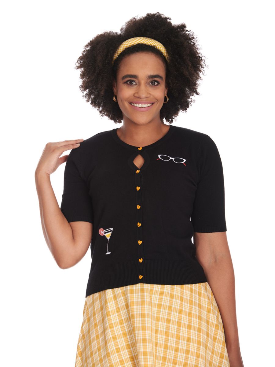 SUMMER LOVIN' CARDIGAN Black