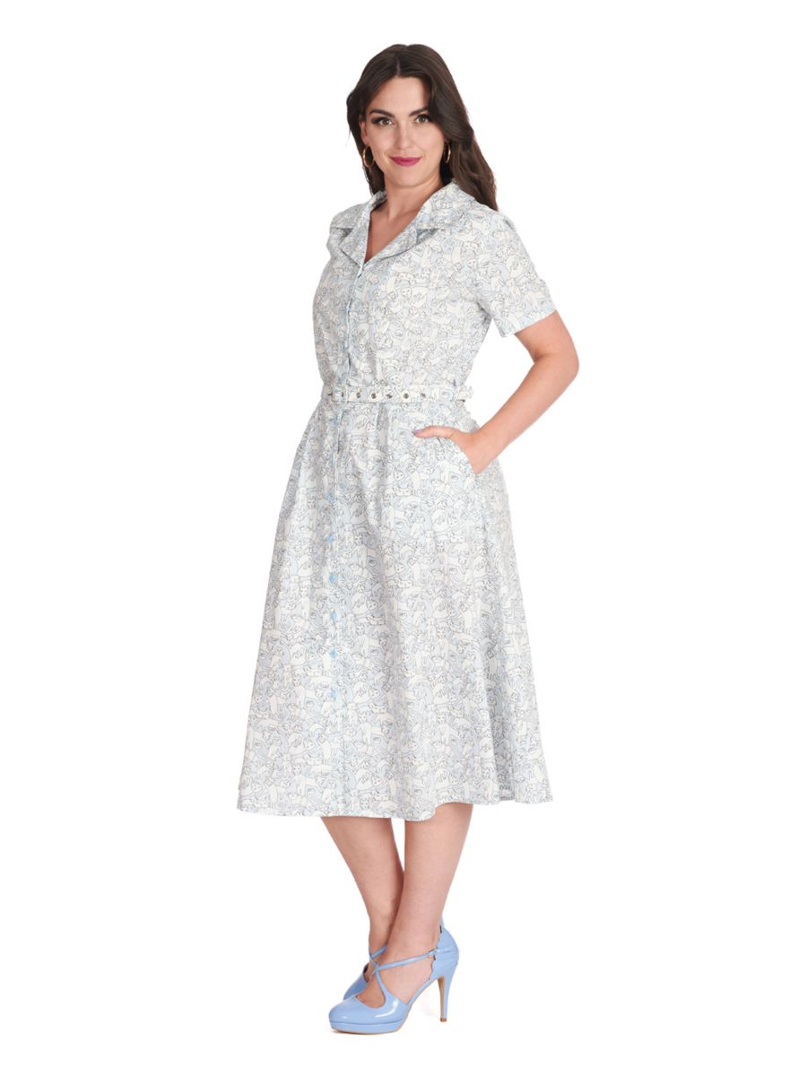MIEOW DRESS Blue