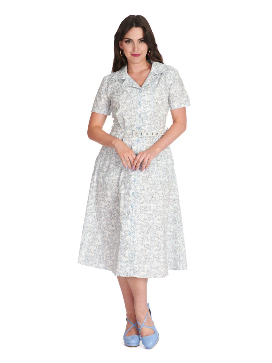 MIEOW DRESS Blue