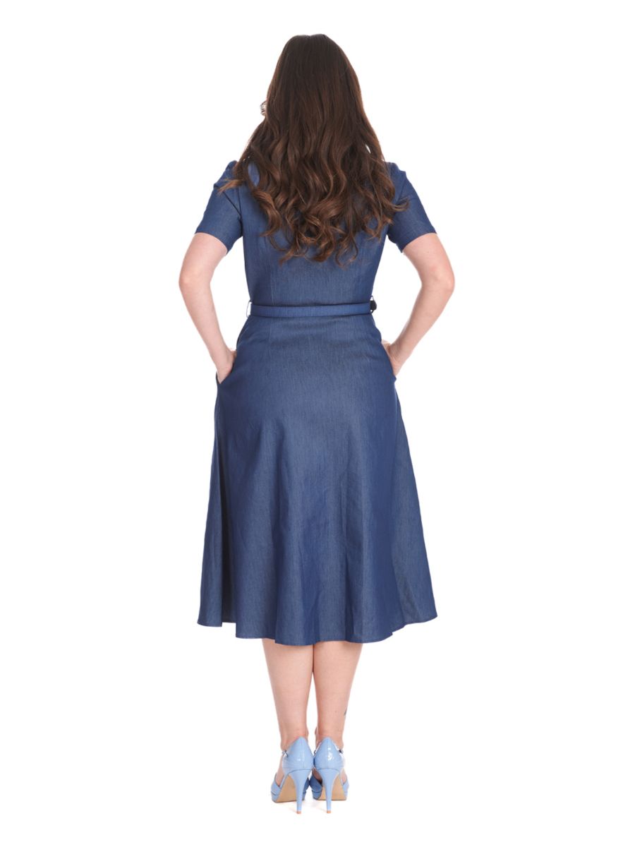 SUMMER DENIM DREAM DRESS Blue