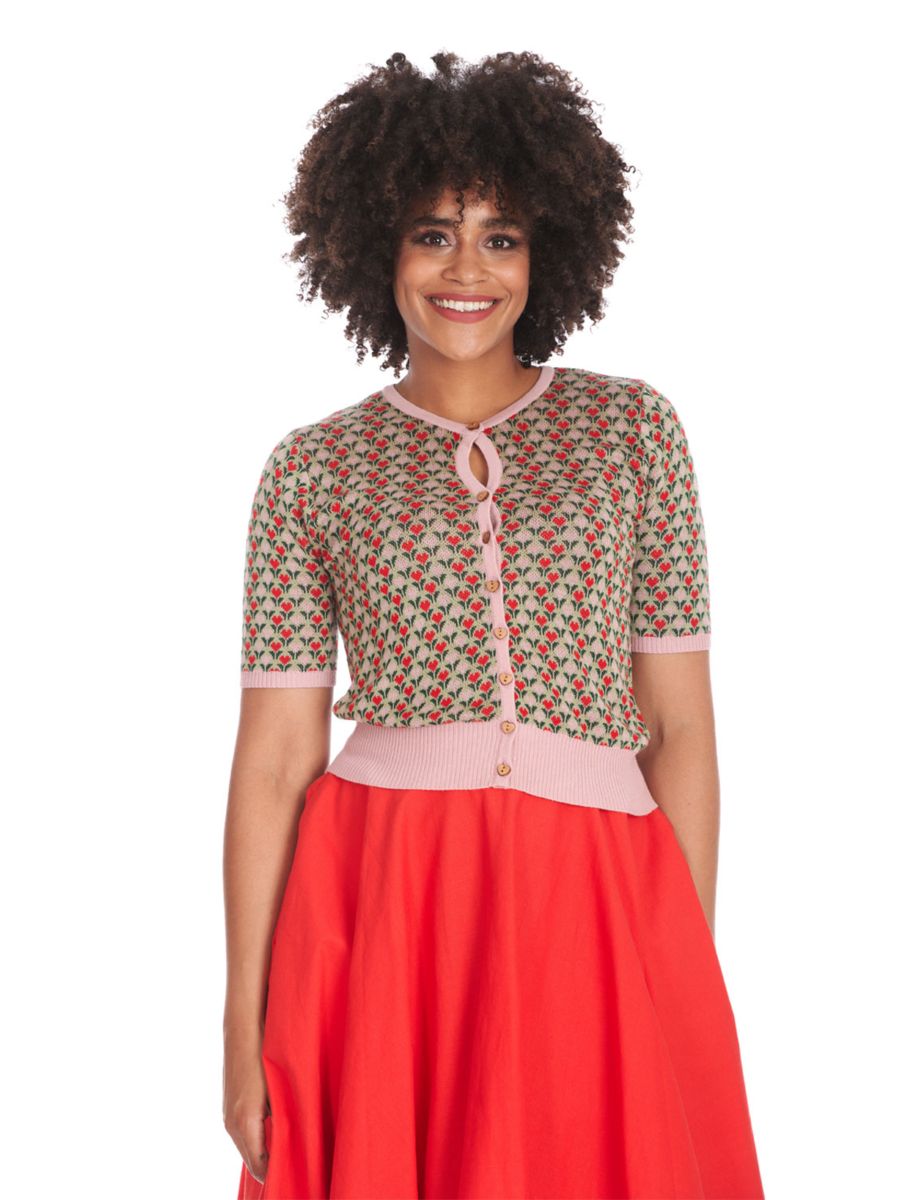 HEART WONDERS CARDIGAN Green