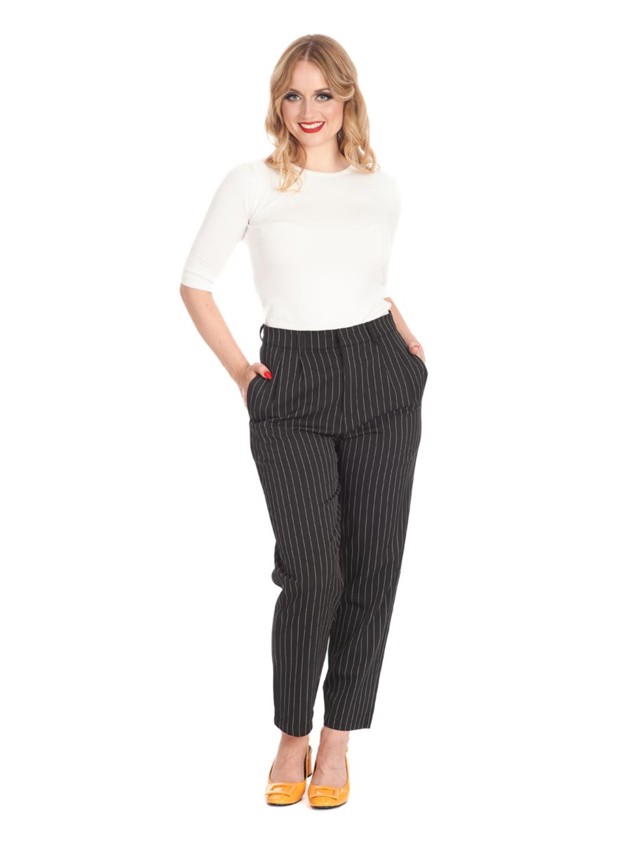 1950's Banned Retro Grace jumper-White