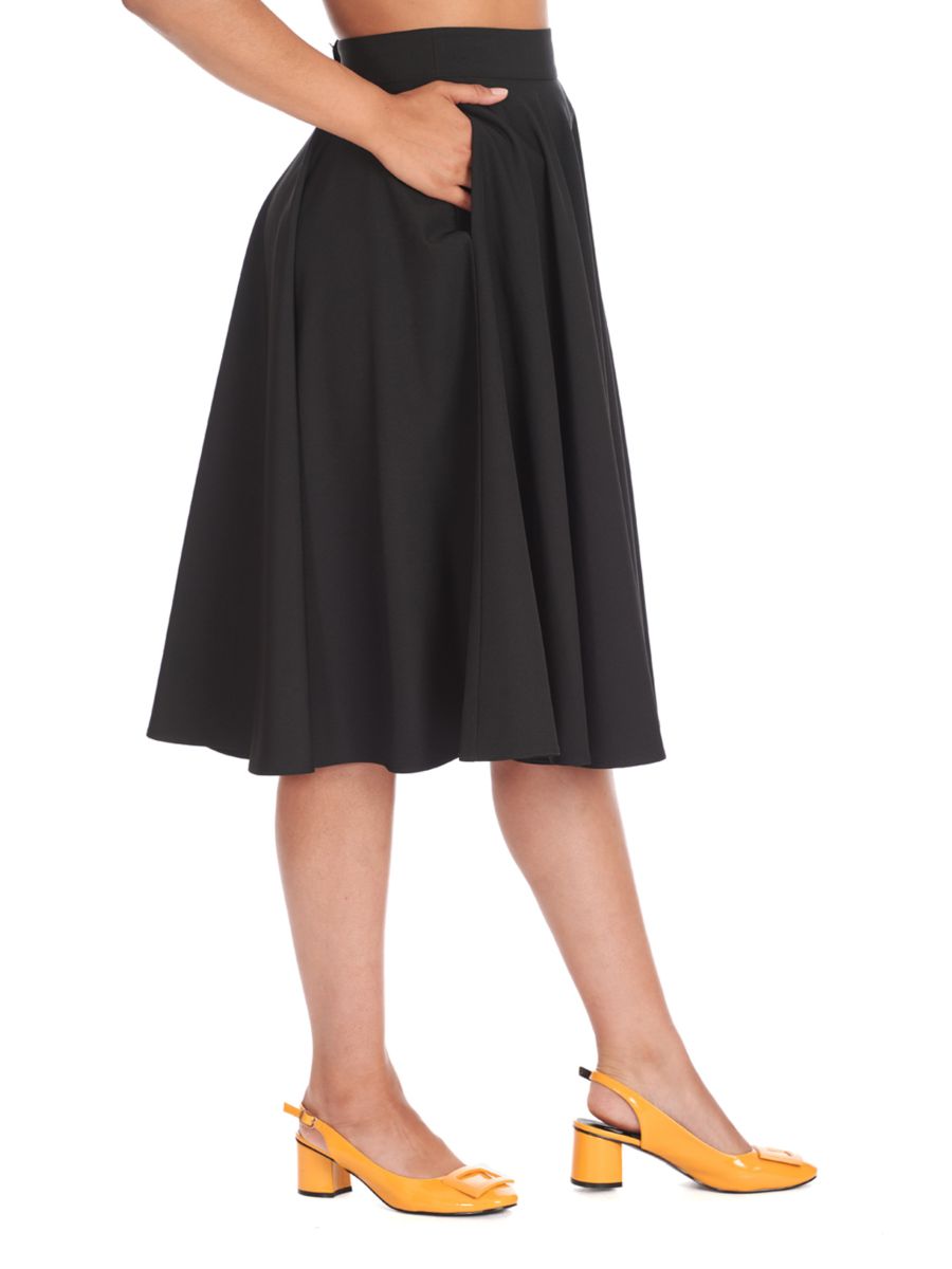 DANCE & SWAY SWING SKIRT Black