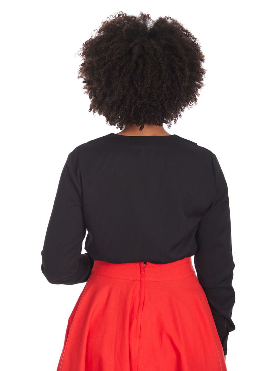 MARIA BLOUSE Black