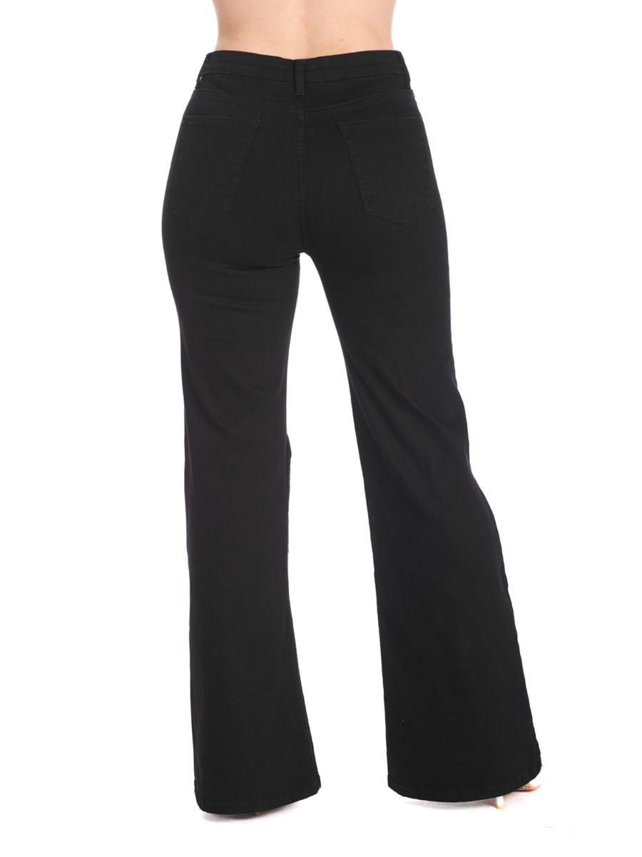 LOVE FLARE TROUSER Black