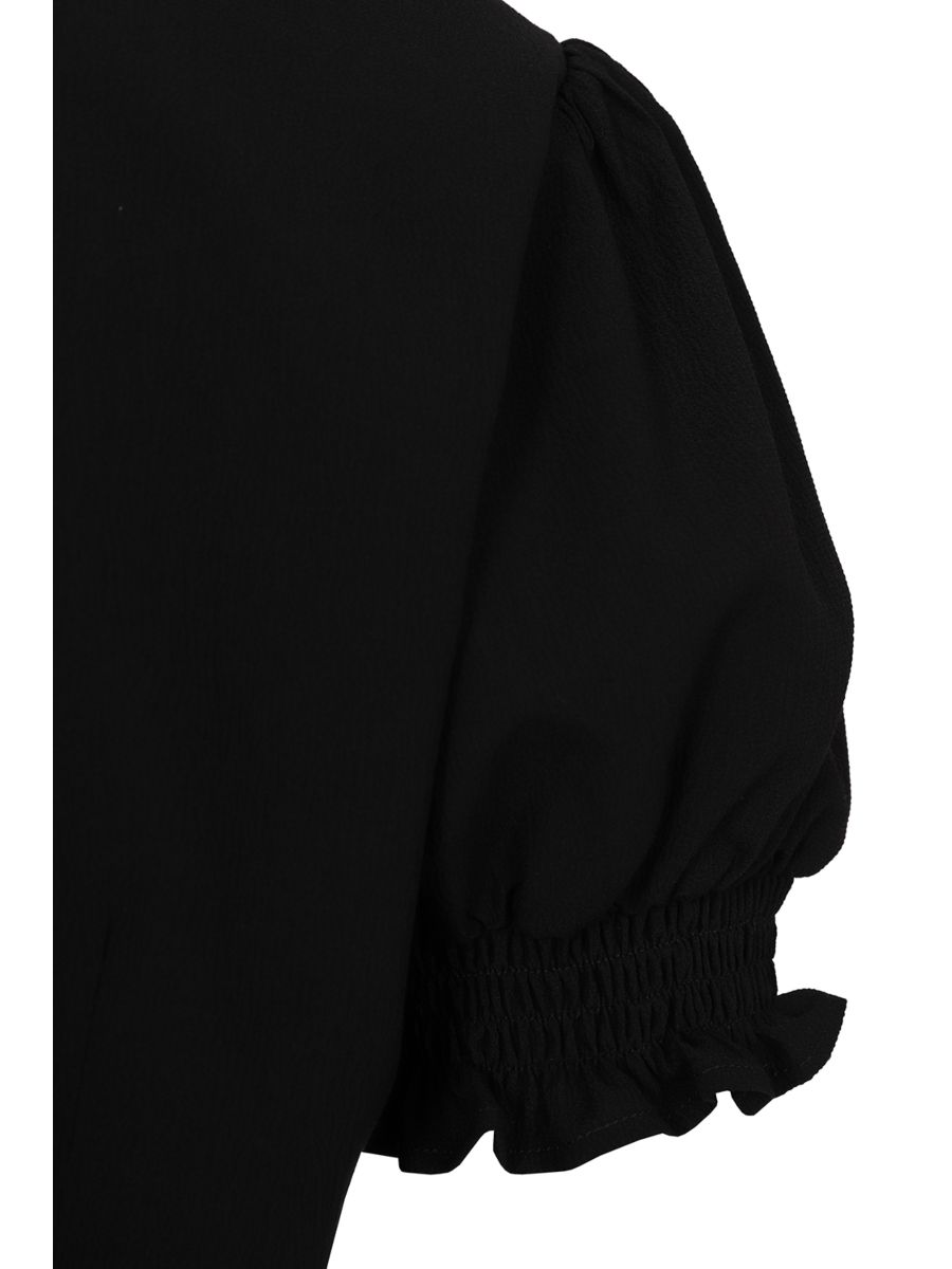 SALLY CHERRY BLOUSE Black