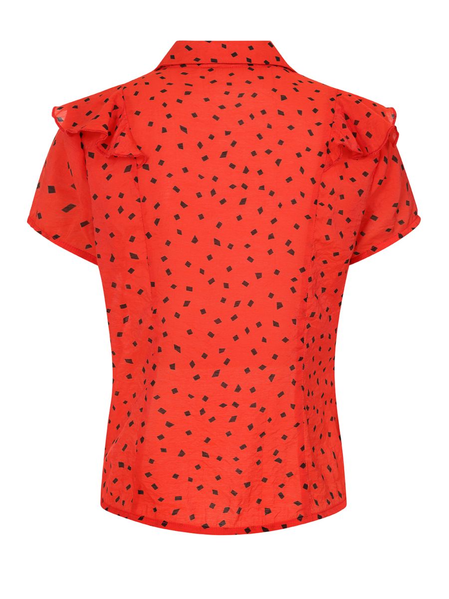 RUBY BLOUSE Red