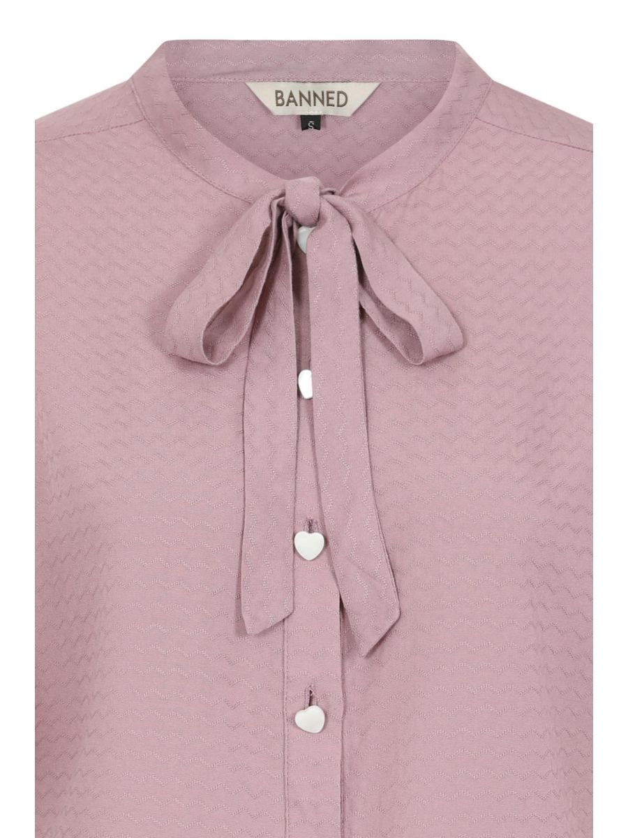 MAY WAVE BLOUSE Lilac