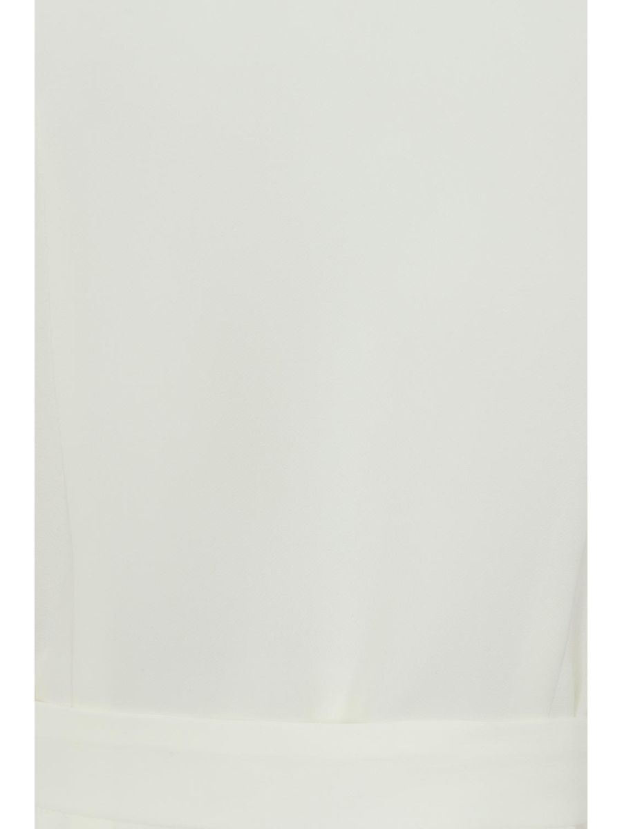 Gracie wrap blouse Ivory