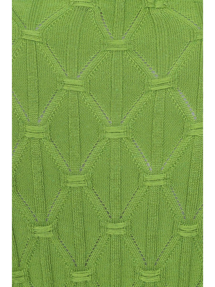 BANNED RETRO Eden Diamond Knit bolero Green