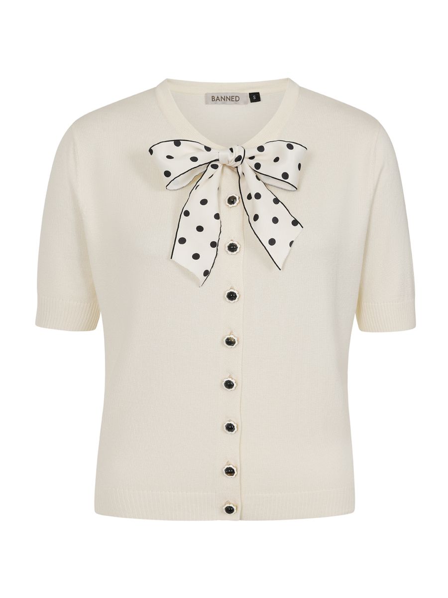 LADY LUCK CARDIGAN Cream