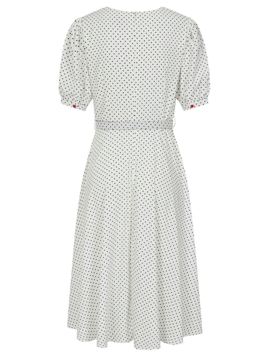  DANNY SWEET SPOT DRESS White