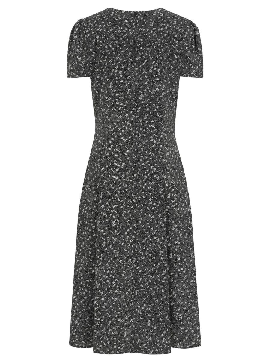JOSEPHINE DITZY FLOWER DRESS Black