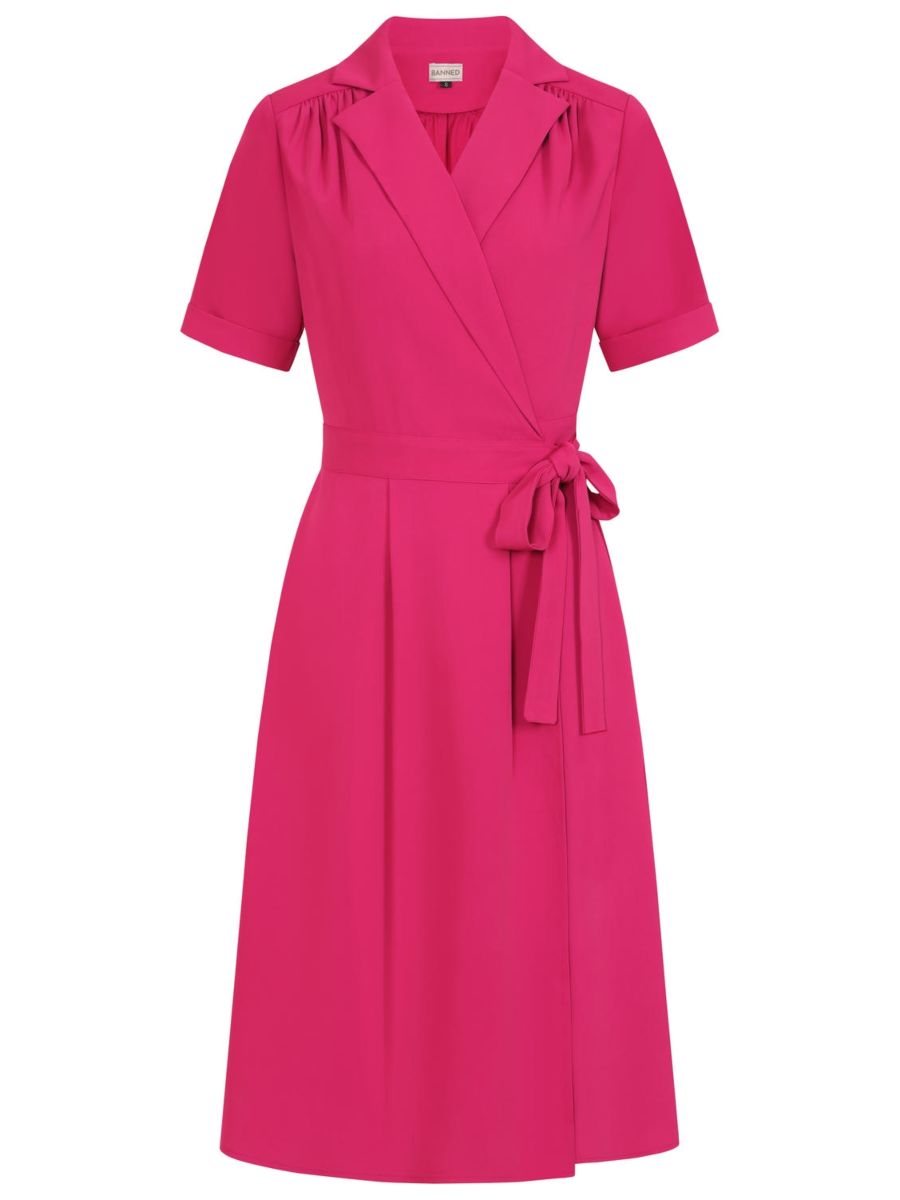 JUDY DRESS Berry