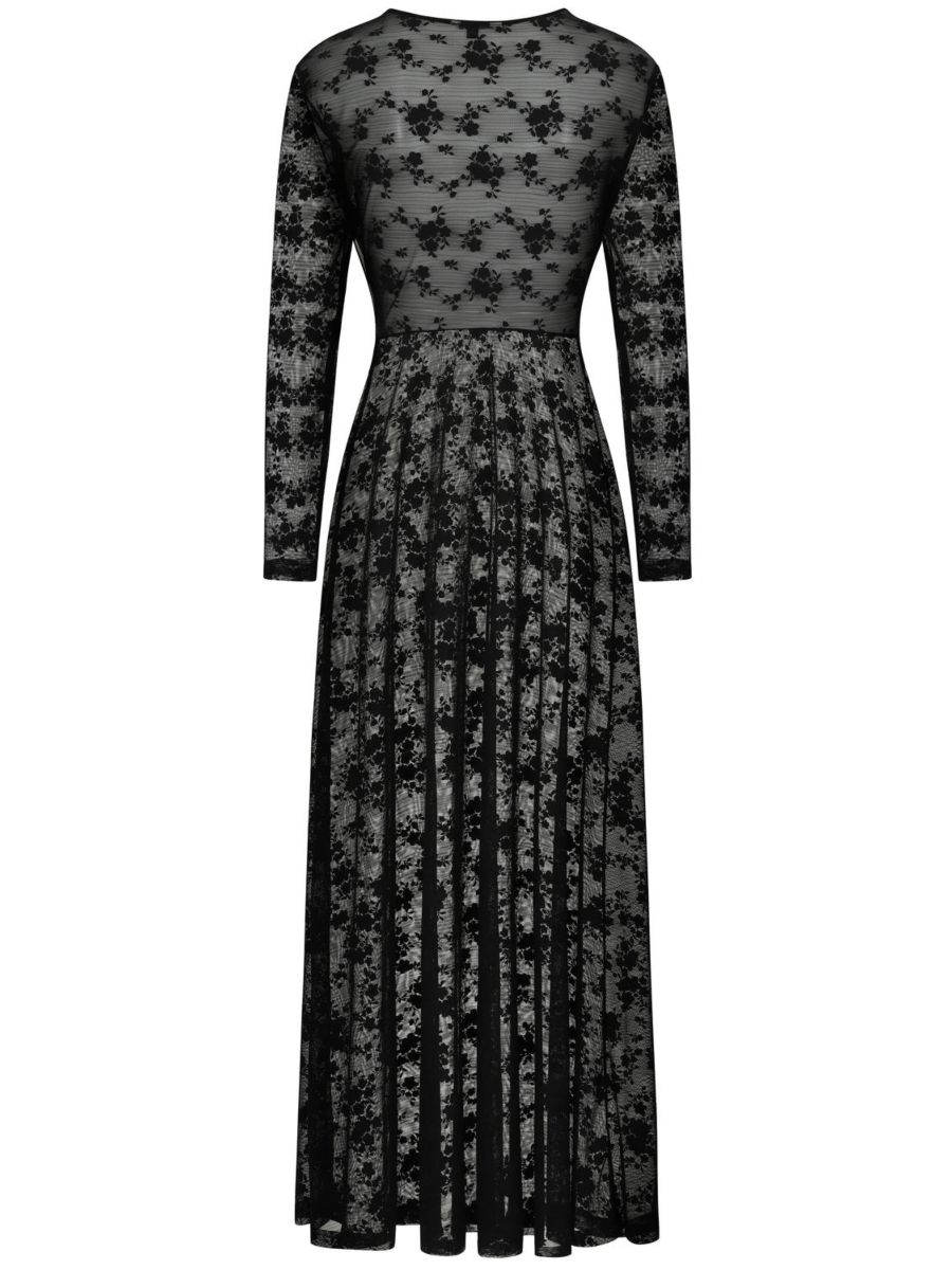 Florence lace maxidress Black