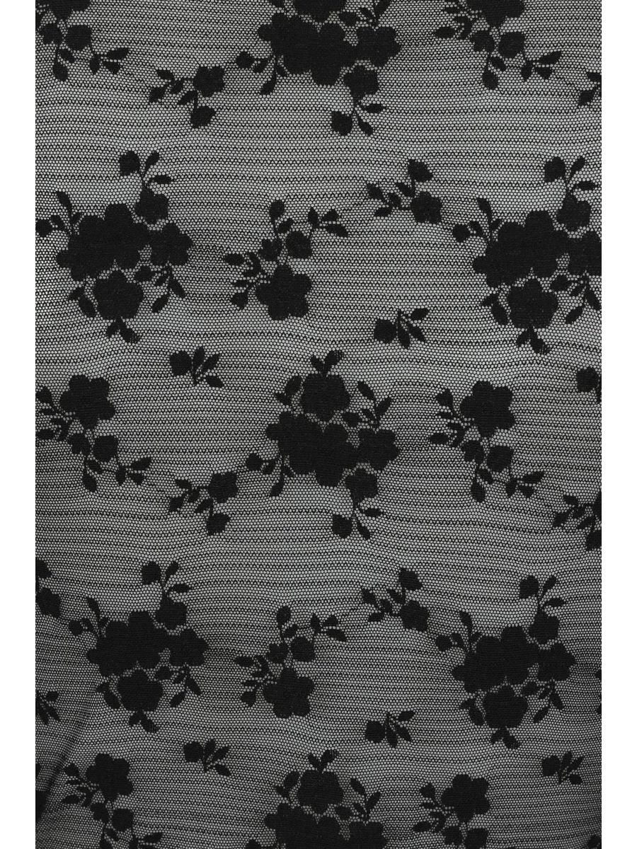 Florence lace maxidress Black