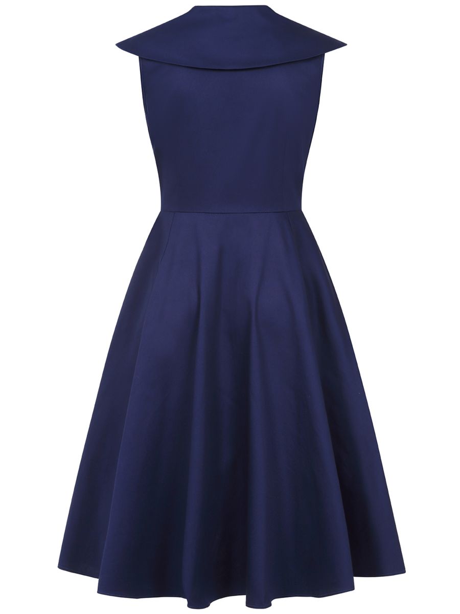 Isla swing dress Navy