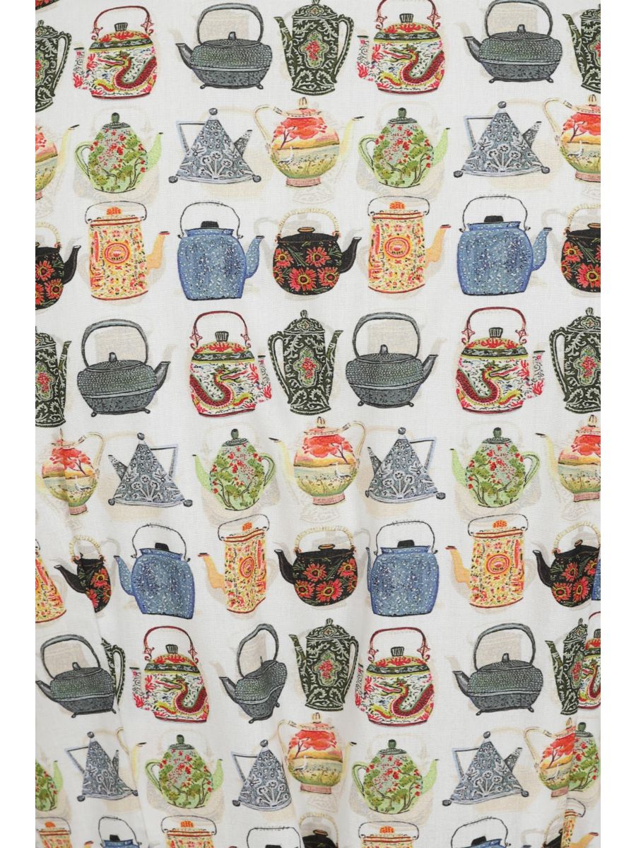KATE TEA TIME DRESS White