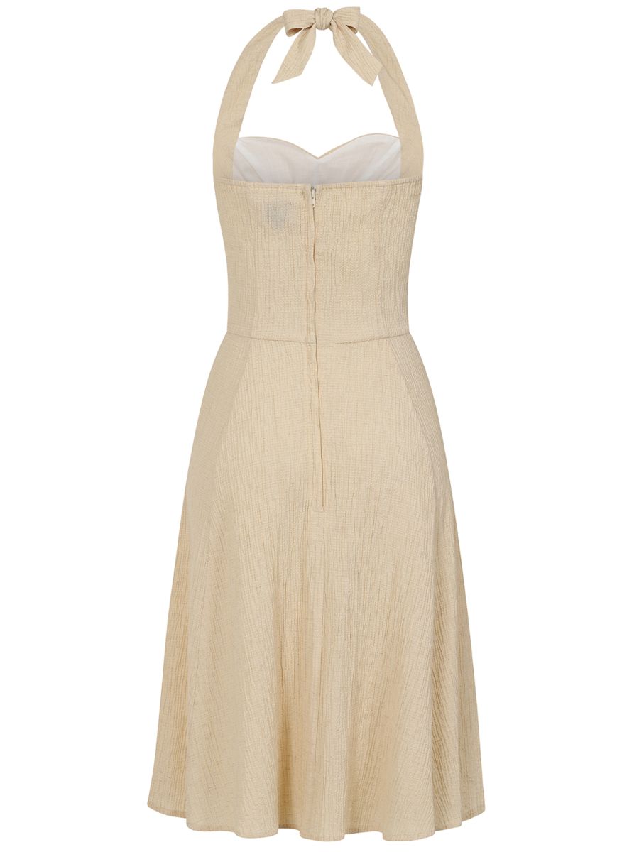EVA DRESS Nude