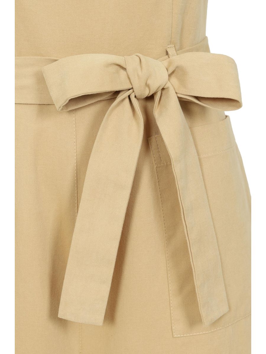 BETTY CASUAL PLAYSUIT Brown