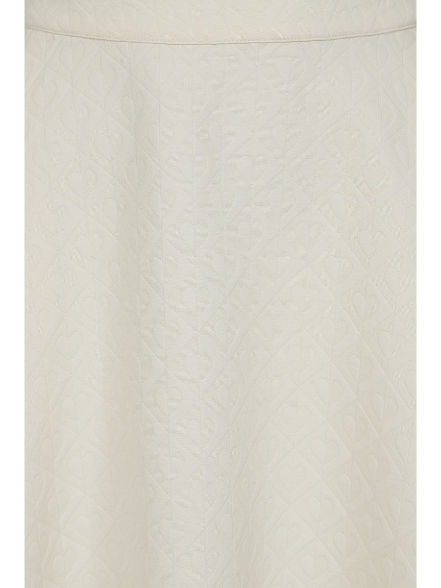 HEART SWING SKIRT OffWhite