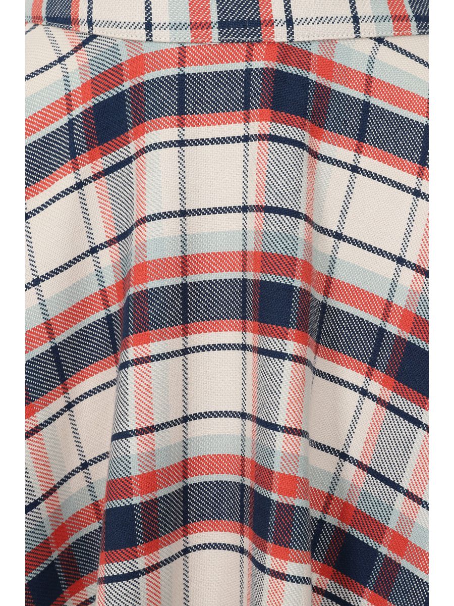 CARY BOAT CHECKS SKIRT Navy