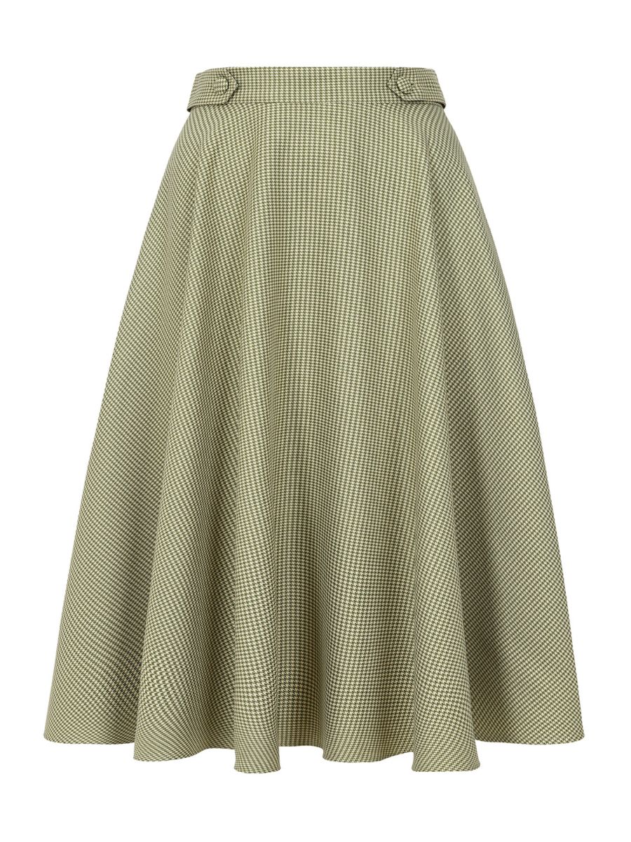 DIDI SKIRT Olive/White