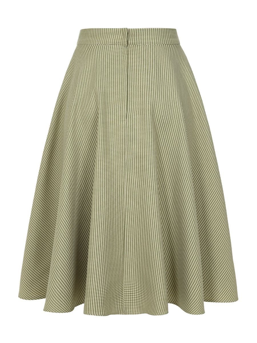 DIDI SKIRT Olive/White