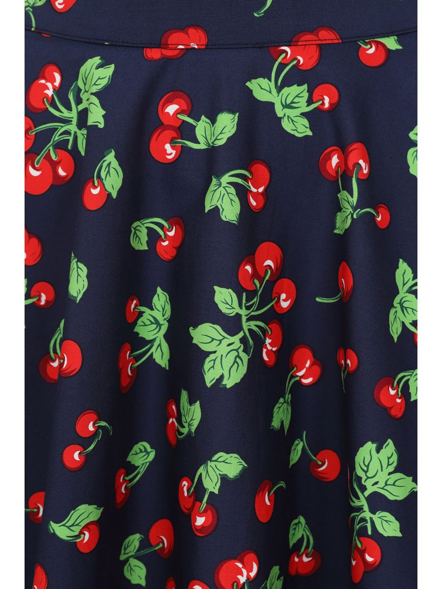 CARY CHERRY SWING SKIRT Navy