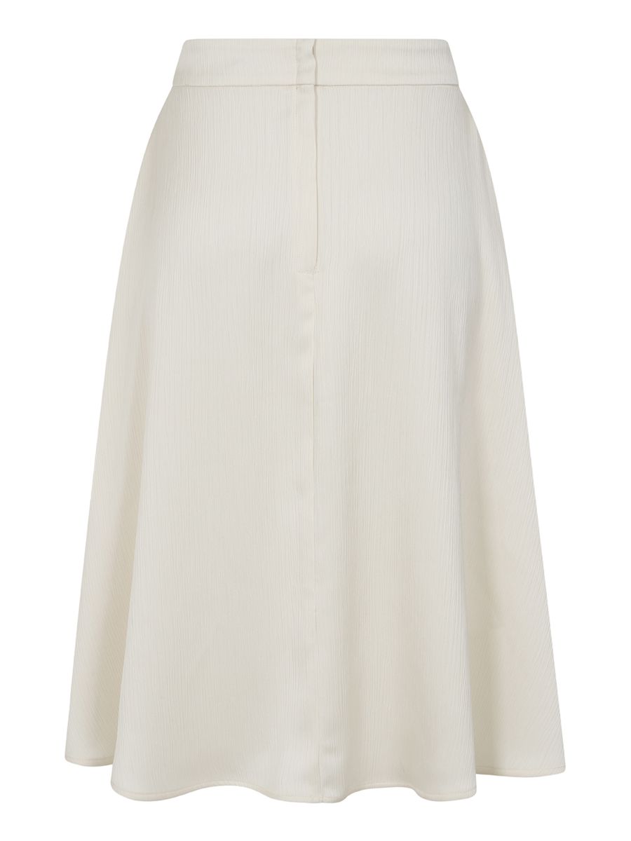 RITA SILKY SKIRT Cream