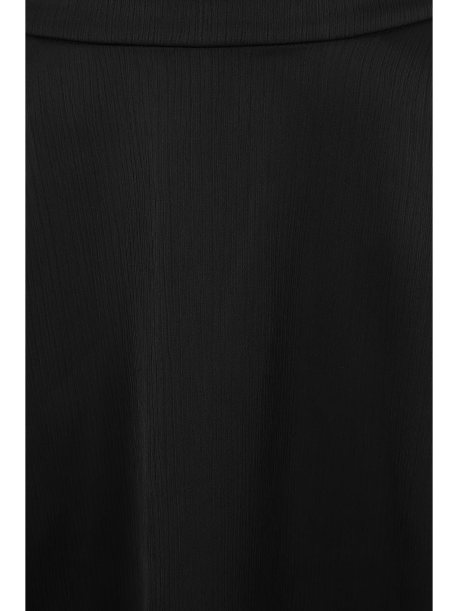 RITA SILKY SKIRT Black