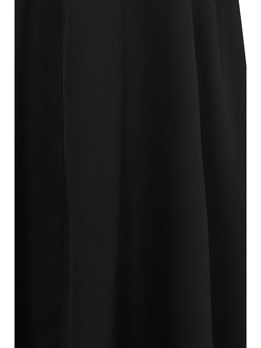 RITA SILKY SKIRT Black