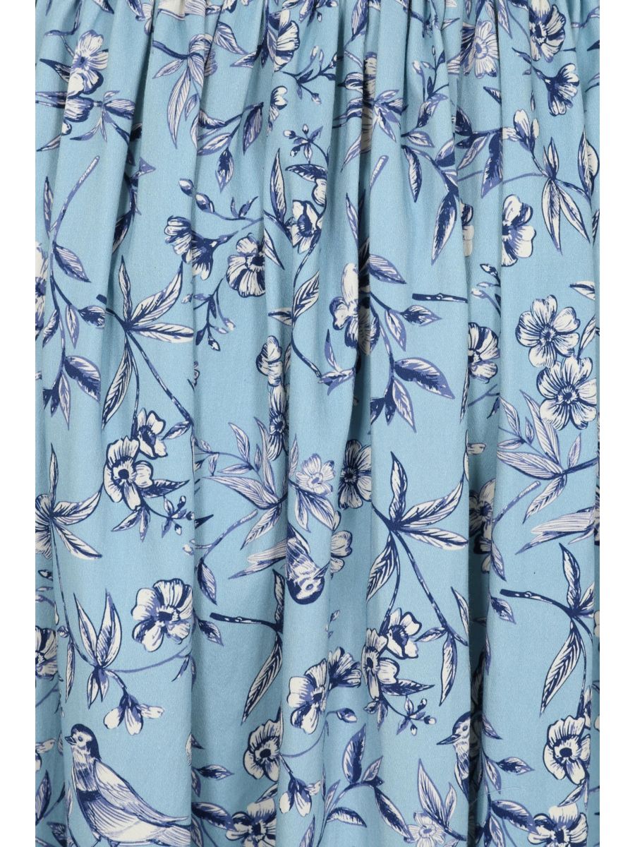 Mila toile swing skirt Light Blue
