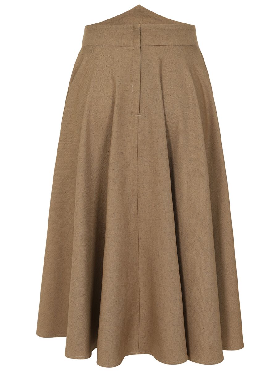 GRETA SKIRT Brown