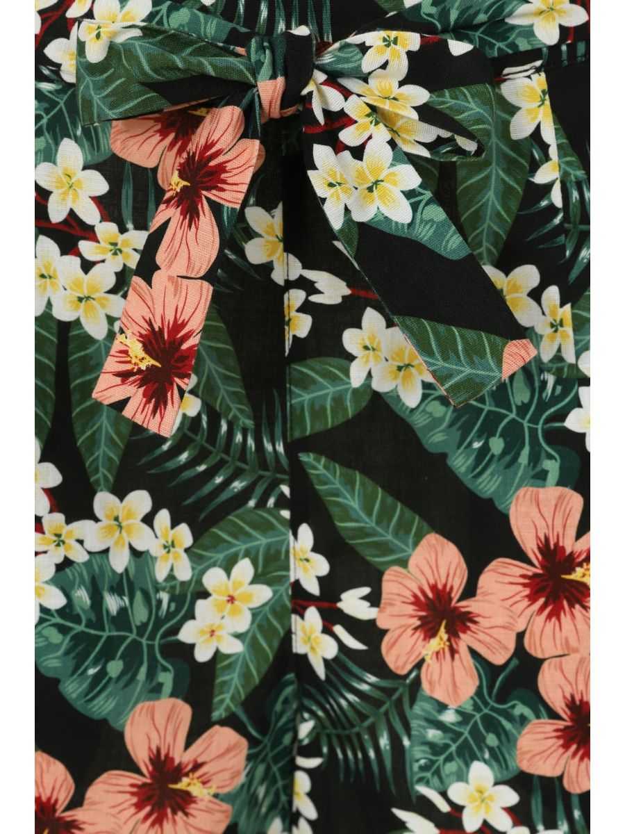 Maya Tropical tiare shorts Green